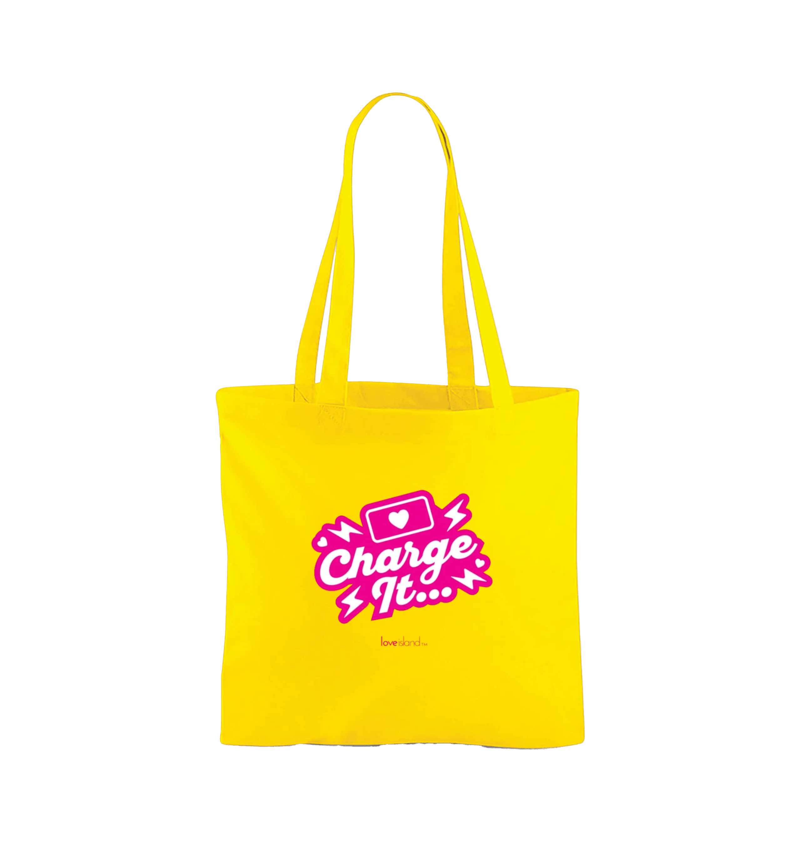 Charge It Yellow tote bag