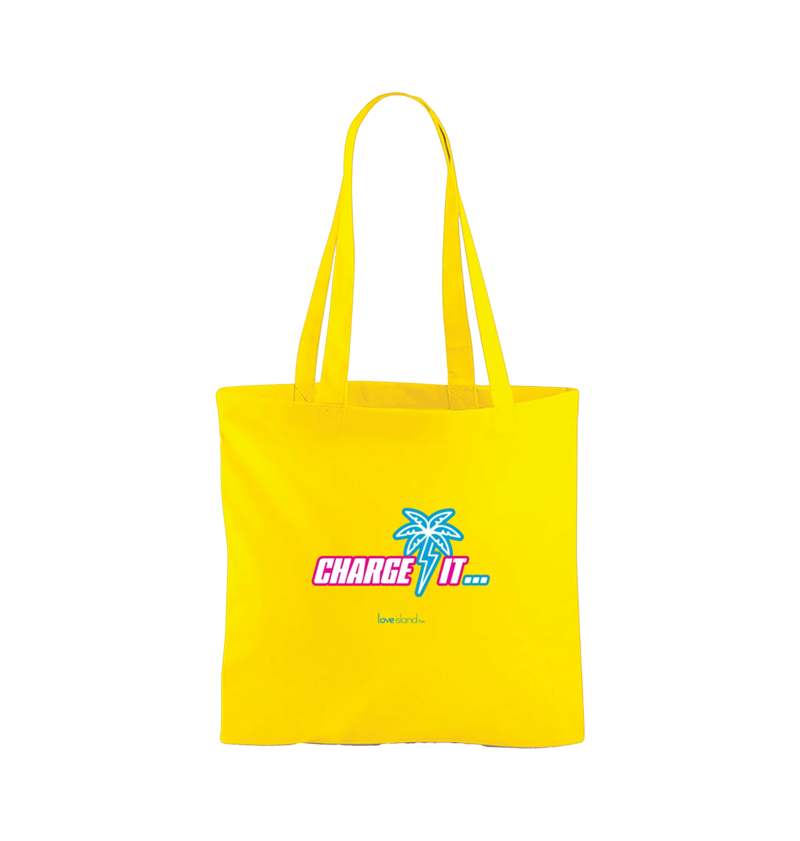 Charge It Yellow tote bag