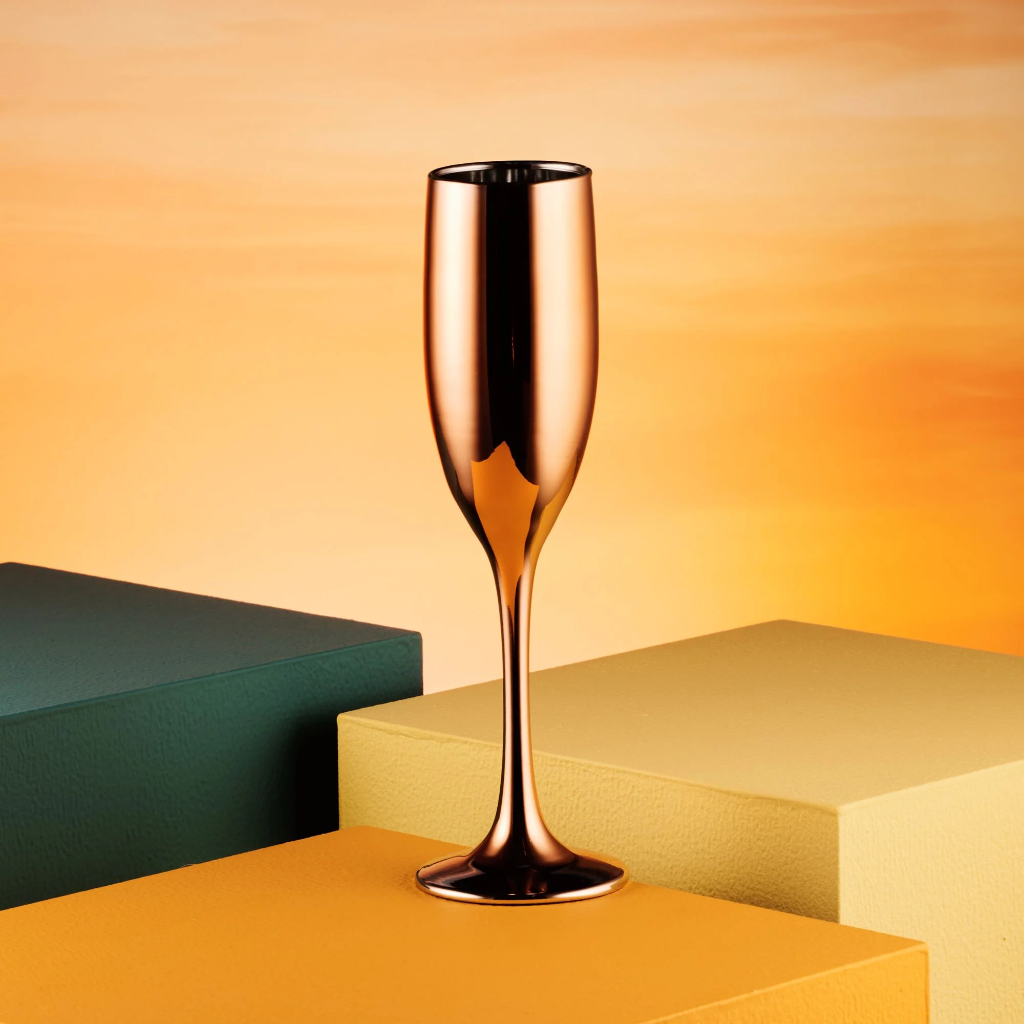 Love Island Rose Gold Champagne Flute - Set of 2 - Image 5