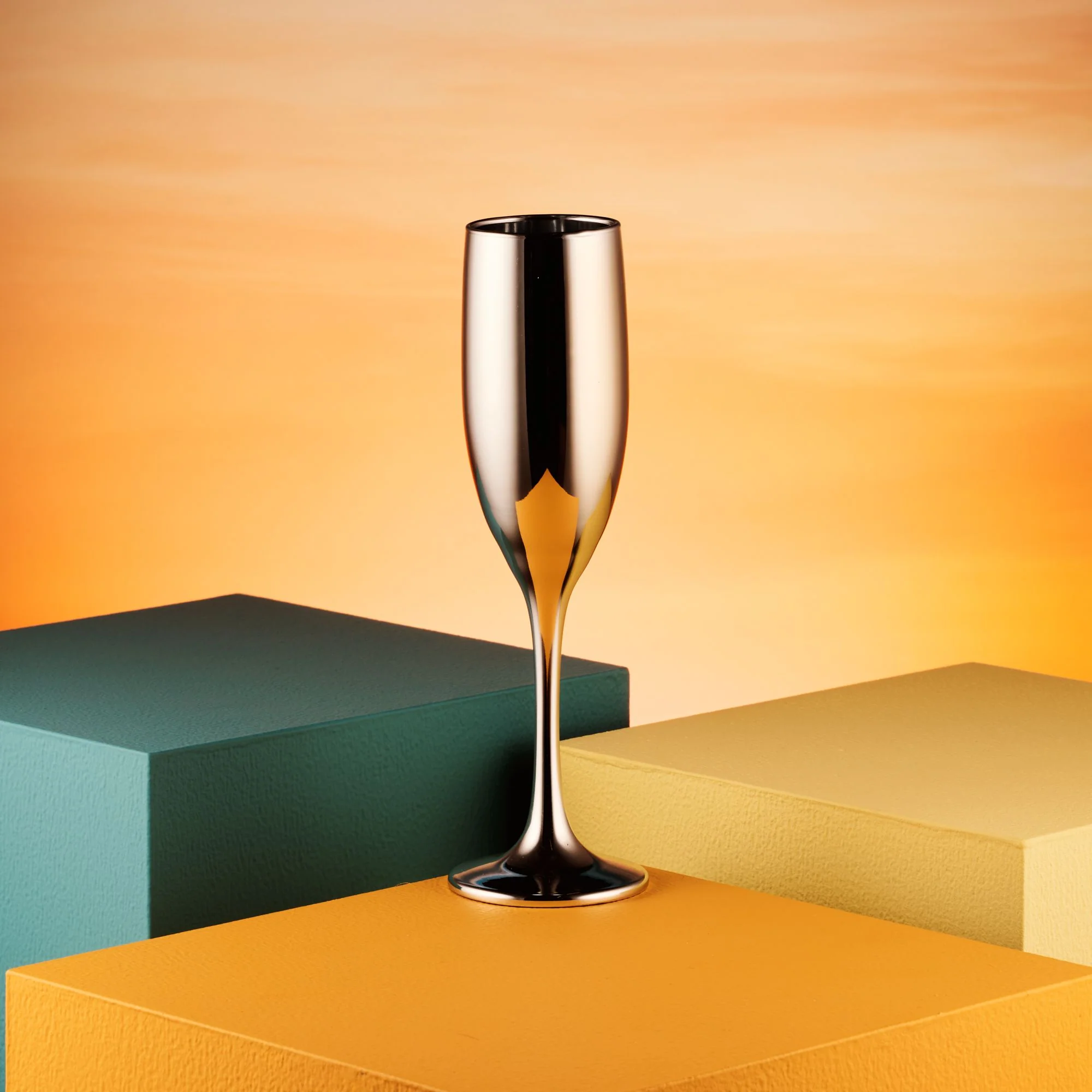 Love Island Official Silver Champagne Flute - Set of 2 - Image 5