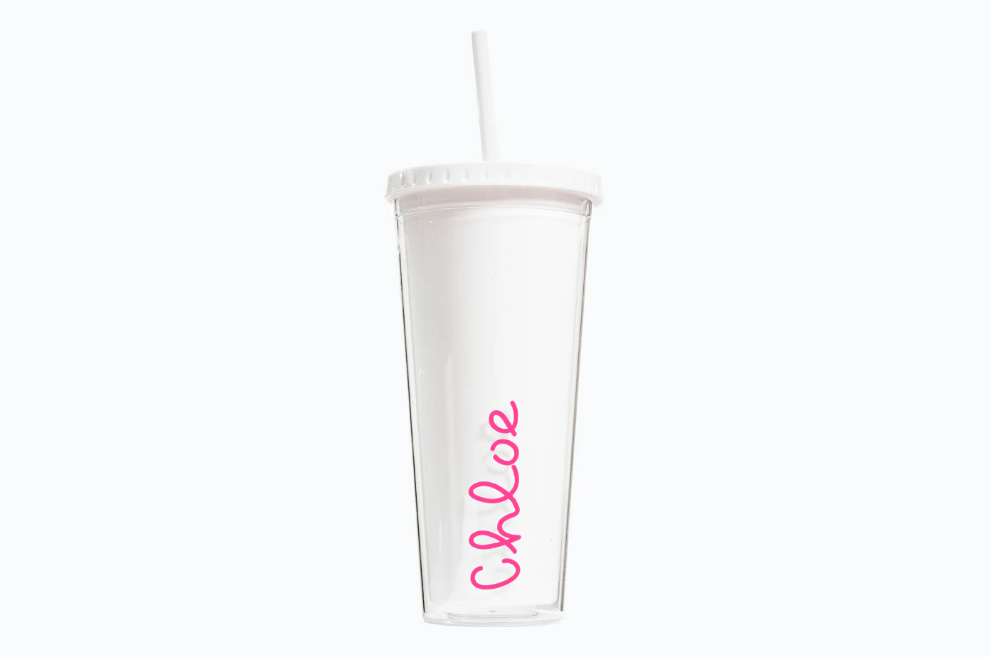Official Love Island Straw Cup - Personalised - Image 4