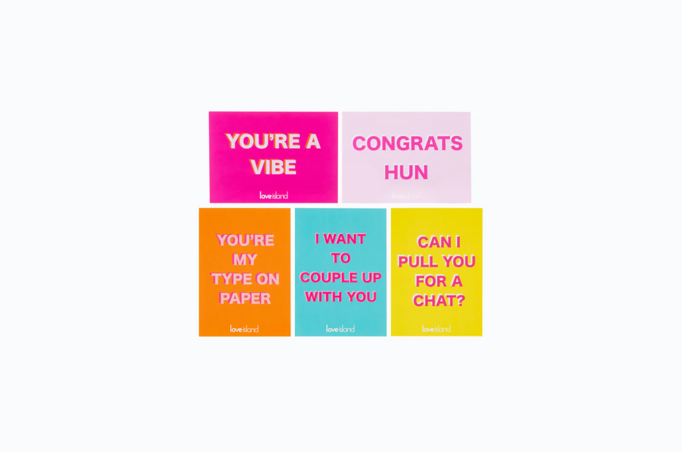 Official Love Island Greeting Cards - Pack of 5 - Image 8