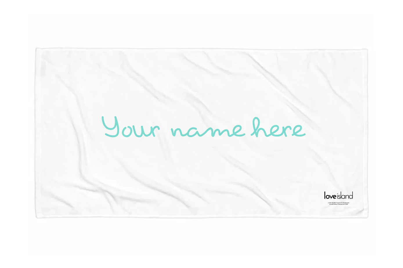Official Love Island Towel - Personalised - Image 5
