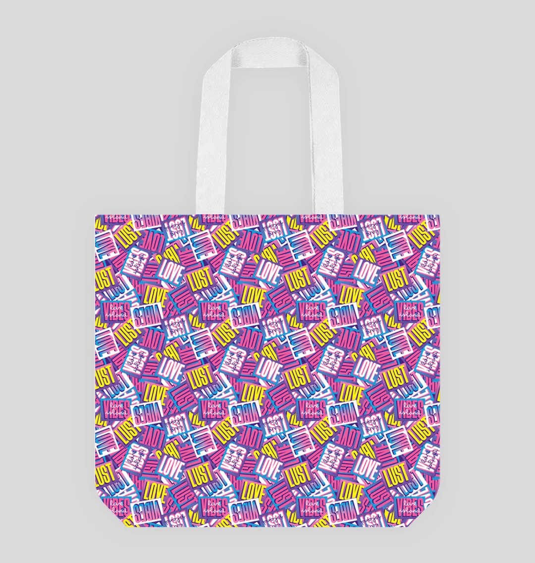 Pop art tote bag